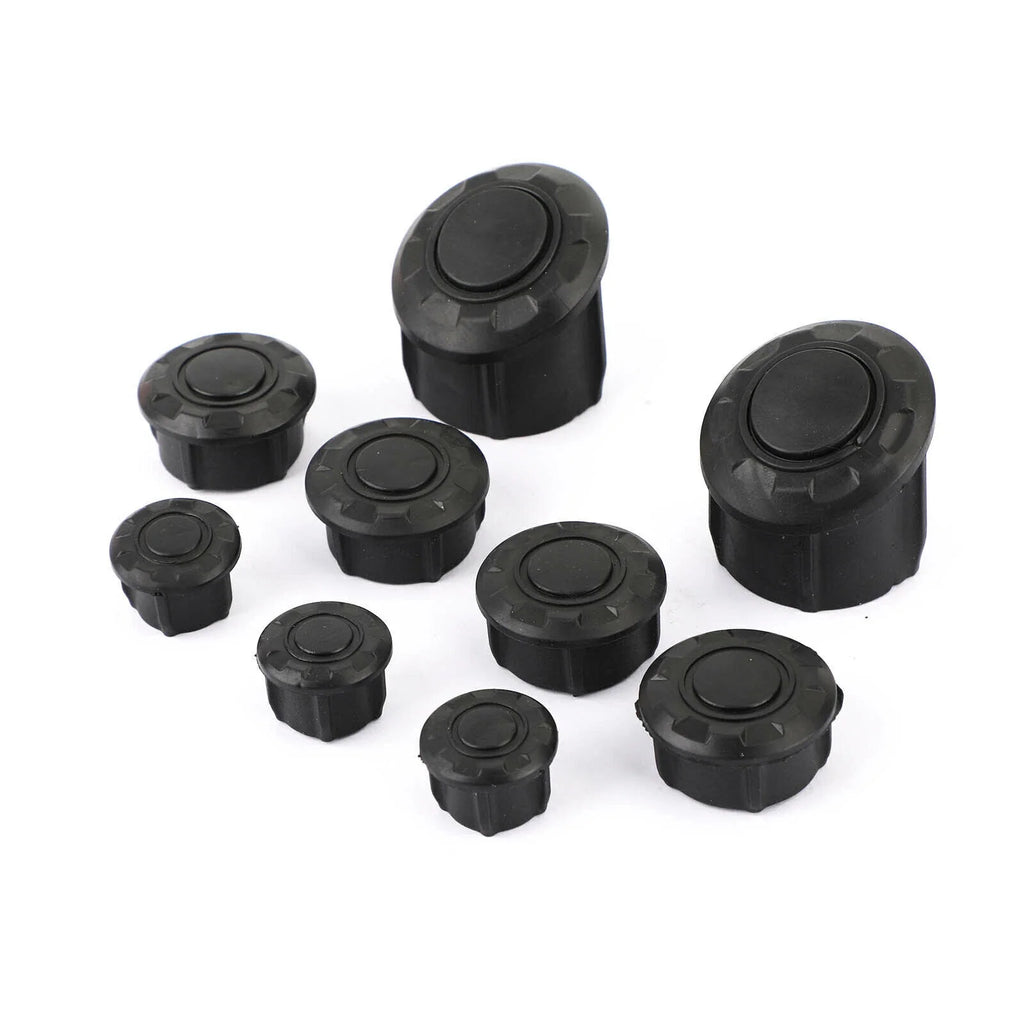 Set of 2 Frame Plugs for BMW R1200GS R 1200 GS LC Adventure (2014–2019)
