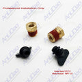 2Pcs Fit Volvo Penta 4.3-8.2L Black Exhaust Manifold Drain Plug Kit 479956 19215