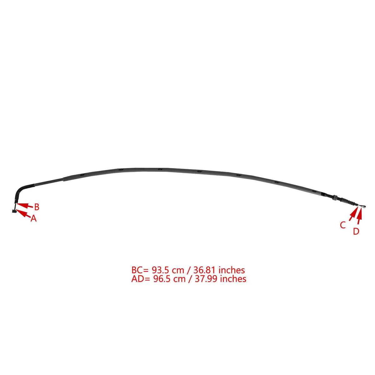 Clutch Cable for Kawasaki Ninja 400 (2018–2020) T9