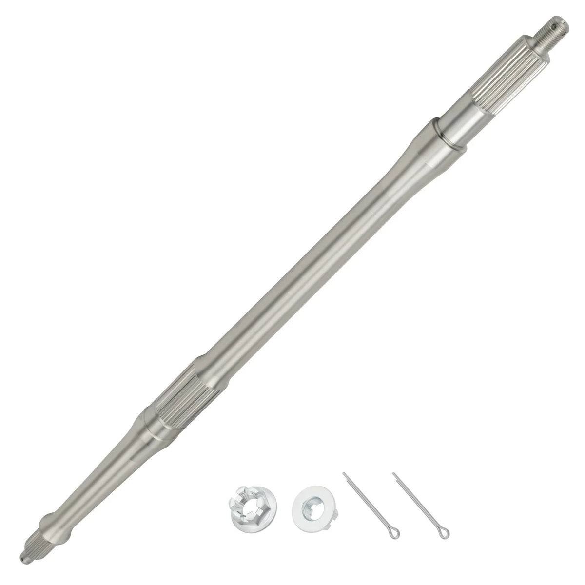 Rear Axle Shaft with Nut Pin for Yamaha Big Bear 350 Kodiak 400 (1998–2001)