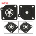 50pcs Metering Diaphragm for ZAMA C1U Carb A015010
