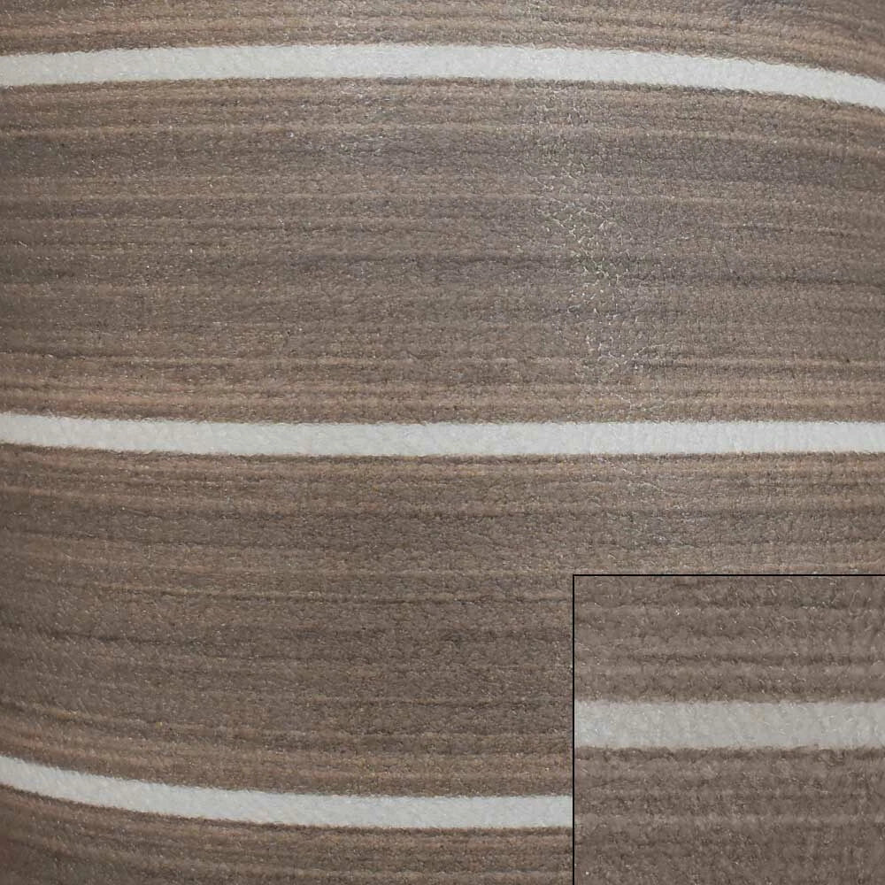 Pontoon Boat Vinyl Flooring NTLT - Teak - Gray 8 1/2 X 27 FT (ROLL)
