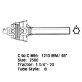 AW34149 CV Half Fits John Deere Rotary Cutter CX15 CX20 HX15 HX20 1517 1518