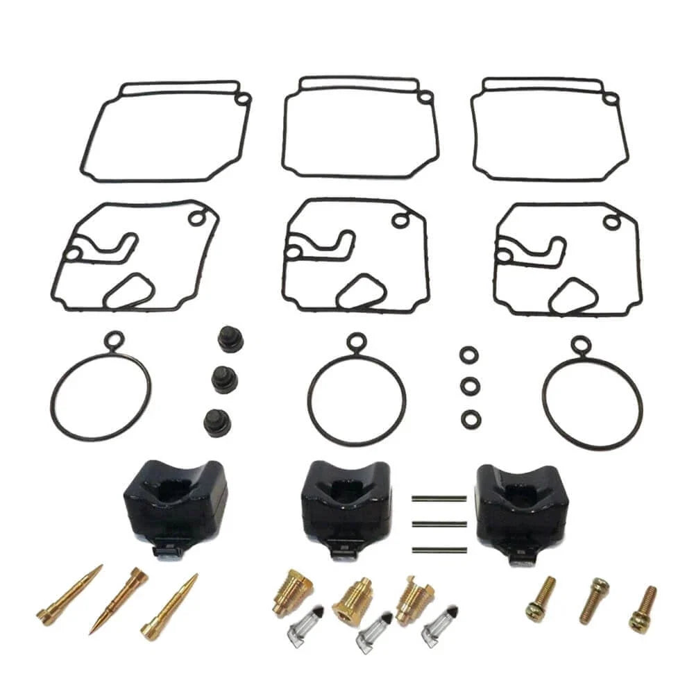Carburetor Rebuild Kit 3 Pack for Yamaha Outboard 40Hp/50Hp (1989–2006)