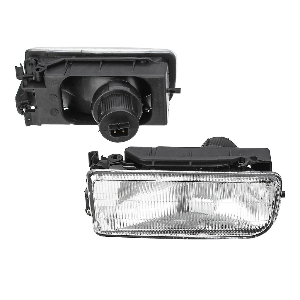 Pair of Fog Light Lamp Housing Lens for BMW E36 3-Series (1992–1998)