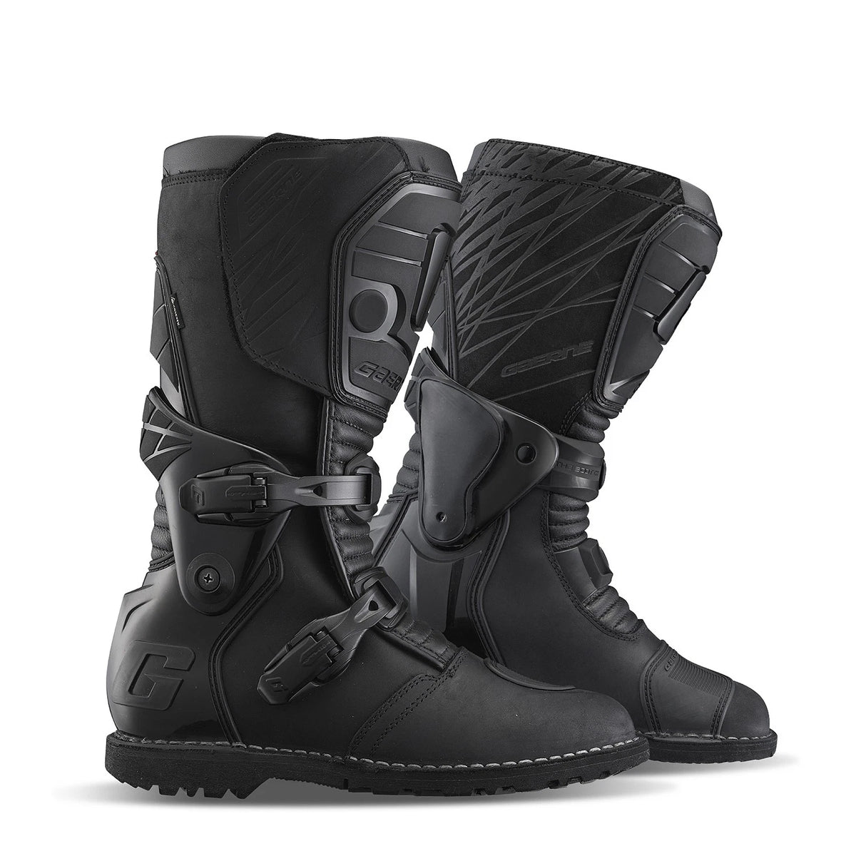 GAERNE G Dakar Gore Tex Offroad Boots Black Size 12 for Adventure Riding