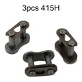 Reliable Metal 415H Chain Master Link for ATV Motocross and Scooter Set of 3
