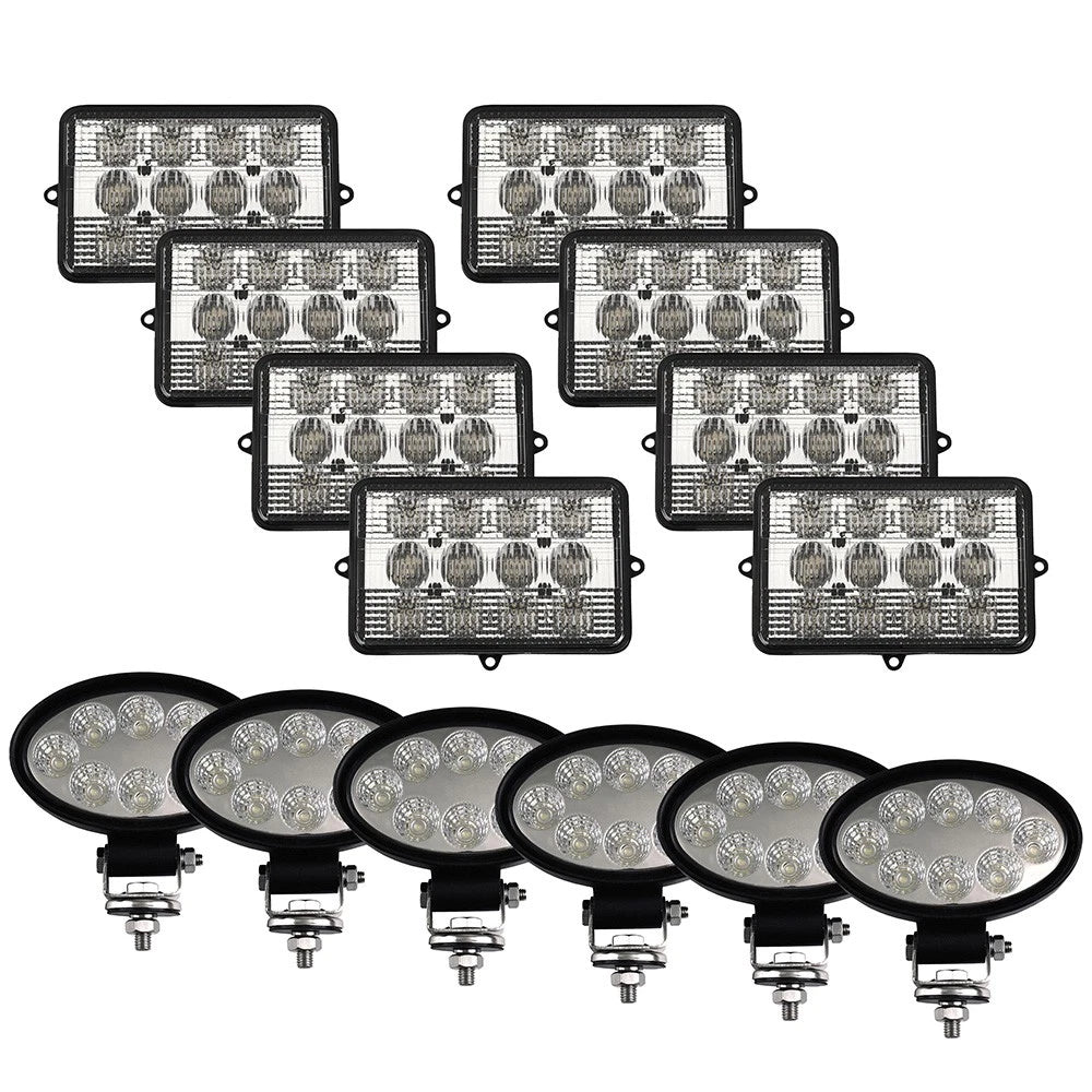 Complete LED Light Kit Fits John Deere Combines