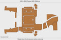 EVA Foam Flooring Mat for Pursuit 325 Offshore (2021)