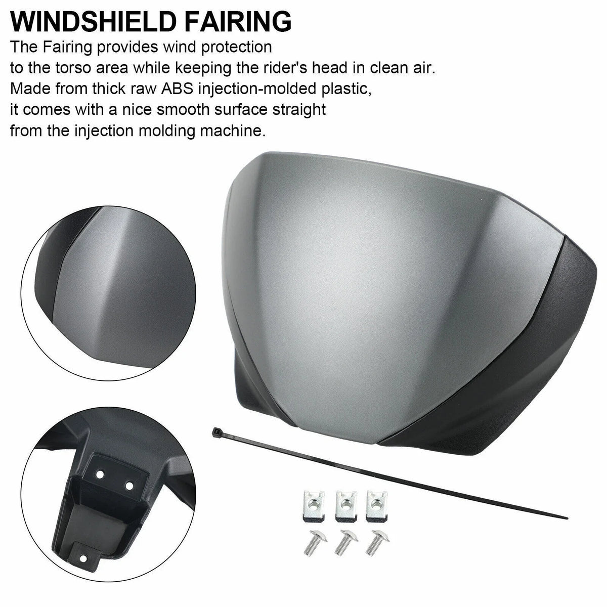 Windshield Fairing Deflector for Triumph Trident 660 (2021–Present) A9