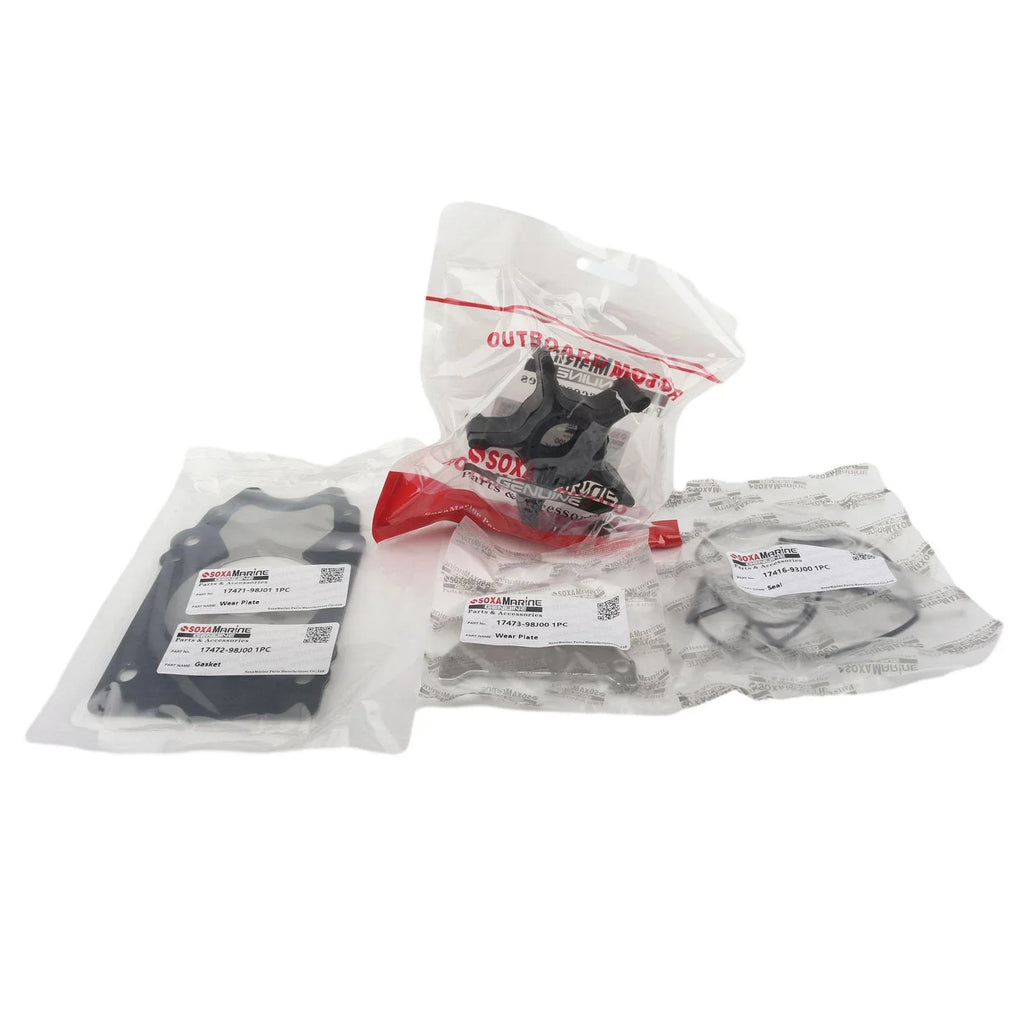 Outboard Water Pump Impeller Repair Kit for Suzuki DF 200-300 HP (2003–2023)