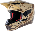 Alpinestars SM5 Mineral Helmet Small Off-Road Motorcycle Helmet Dark Brown