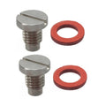 Set of 2 Drain Lugs for Yamaha 25-100 HP Lower Unit (N/A) 688-45341-10