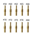 Set of 10 Carburetor Slow Jets Pilot Jet Kit for PWM Carb N424-21 M60.75mm