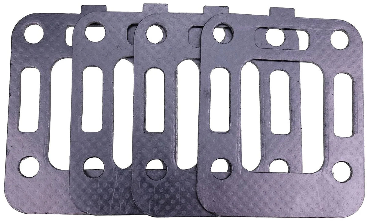 4Pcs Exhaust Riser Gasket for Mercruiser Alpha One 3.0 (140)
