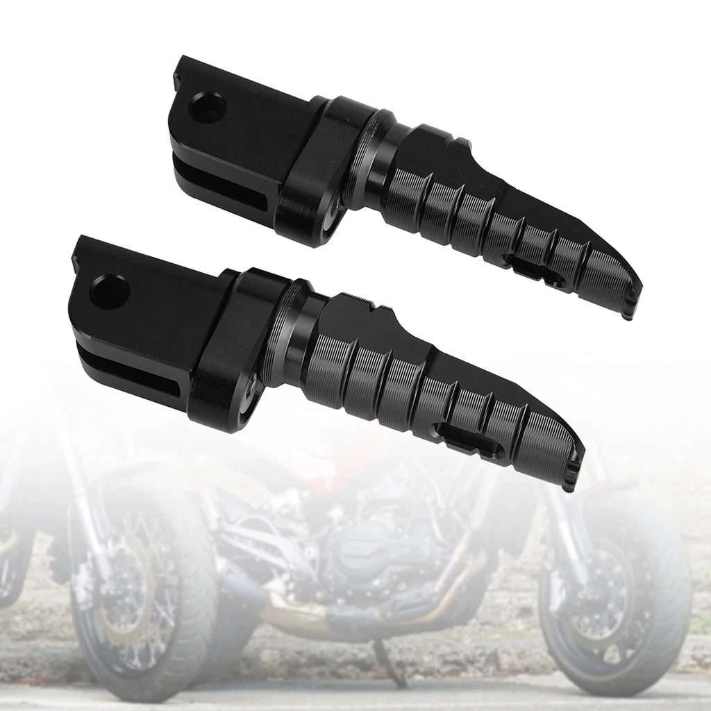 Front Footrests Foot Pegs for Benelli Leoncino 500 (2018–2022) 502C 752S