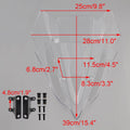 Windshield Windscreen for Kawasaki Z500 (2024–2025) Clear