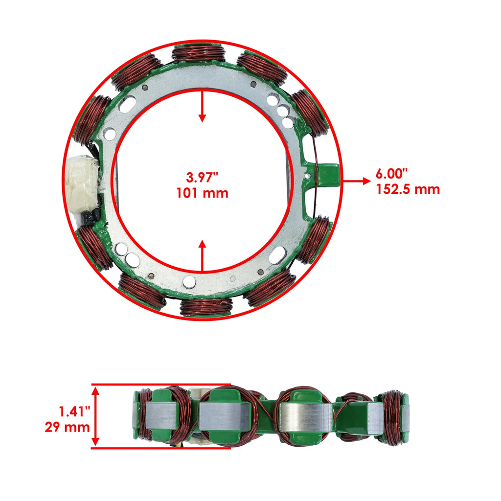 Stator for OMC Johnson Outboard 115 Hp (1990–1998)