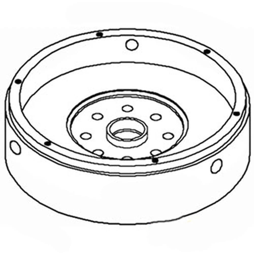 Flywheel with Ring Gear Fits Massey Ferguson 4243 393 4245 390 4253 398 390T 425