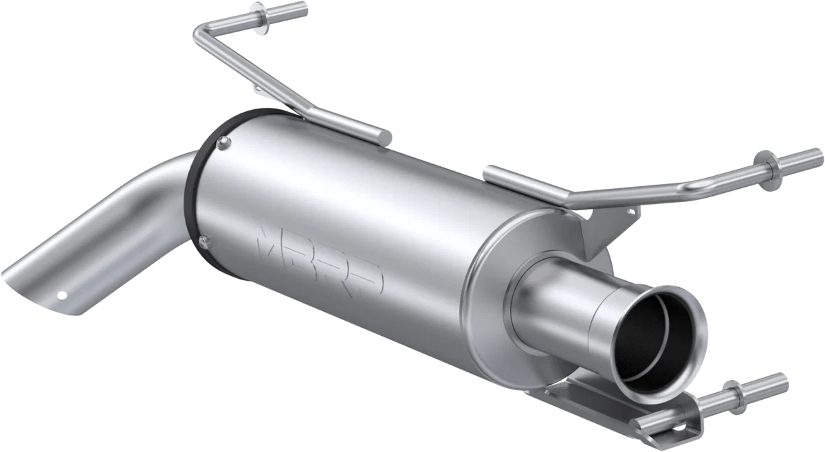 MBRP Single Slip-On System with 5-inch Performance Muffler for Polaris RZR XP