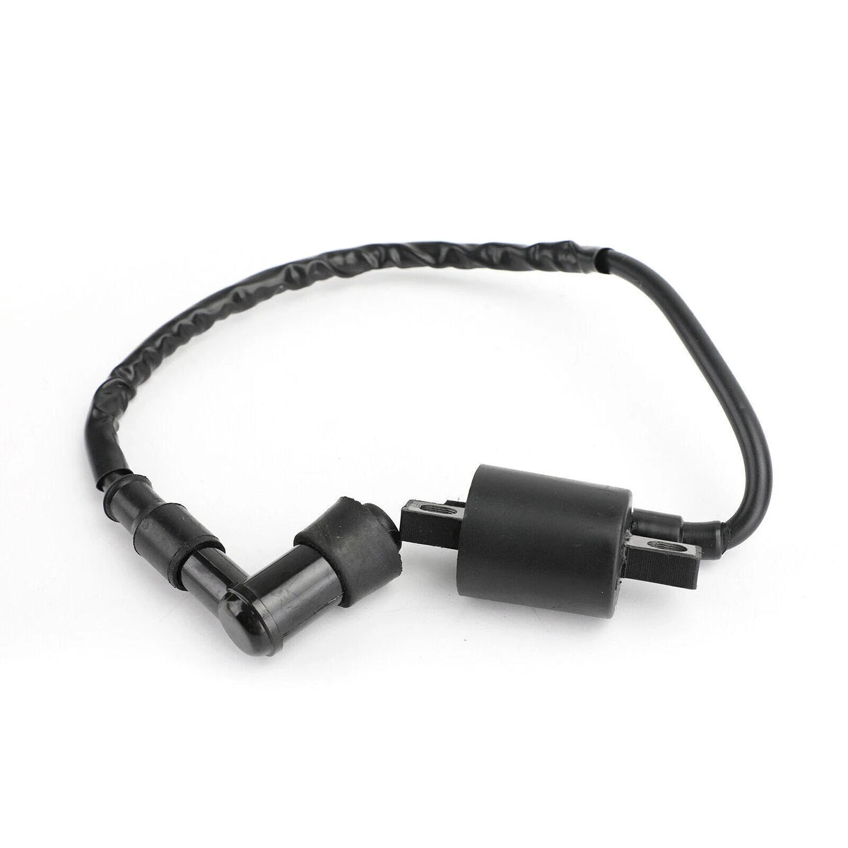 Ignition Coil for 50cc-250cc 110cc T9 (90° Elbow, Cap & Spark Plug Wire)