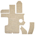 Cobalt Boat Non-Skid Deck Mats 144627 - Beige Woven Vinyl (set of 6)