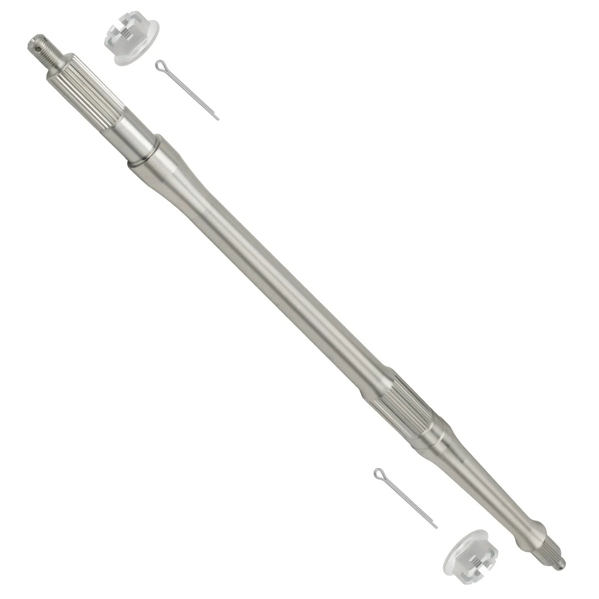 Rear Axle Shaft with Nut Pin for Yamaha Big Bear 350 Kodiak 400 (1998–2001)