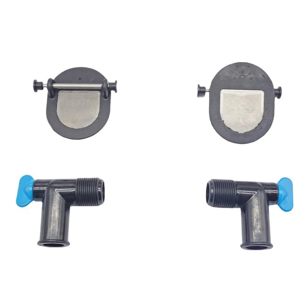 Exhaust Manifold Elbow Gasket Kit for Mercruiser (27-863724, 18-0897, 18-4224)