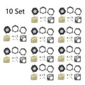 10x Carburetor Kit for Husqvarna 365 X-torq 372 X-torq (K10-RWJ)