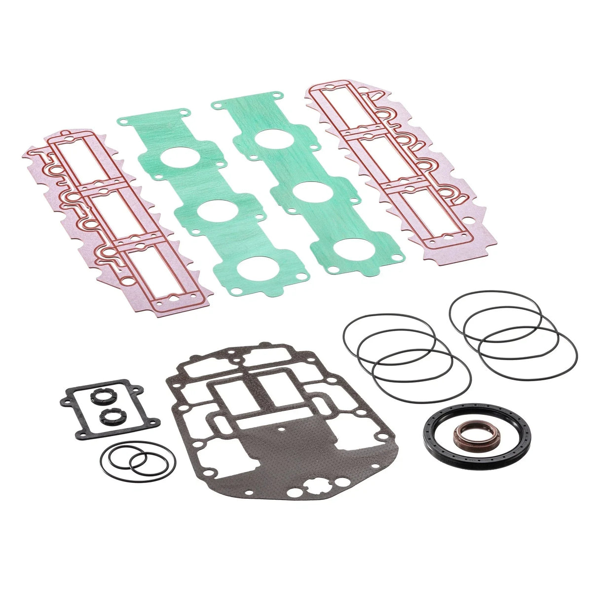 Powerhead Piston Gasket Rebuild Kit for Johnson Evinrude 150 175 HP (FICHT .010")