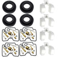 4X Carburetor Repair Kit Diaphragm Float for Suzuki GSX600F (1998–2006)