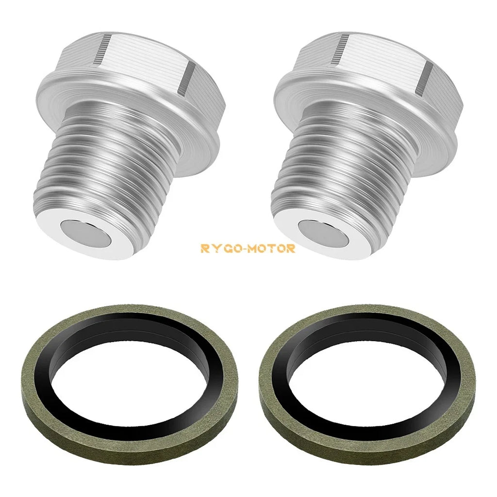 2X Oil Drain Plug Gasket for Suzuki GSXR GSXS 750 1000 Hayabusa Bandit Boulevard