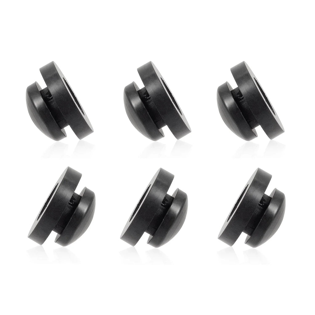 Set of 6 Front Fender Mounting Rubber Grommets for Honda TRX250R (1986–1989)