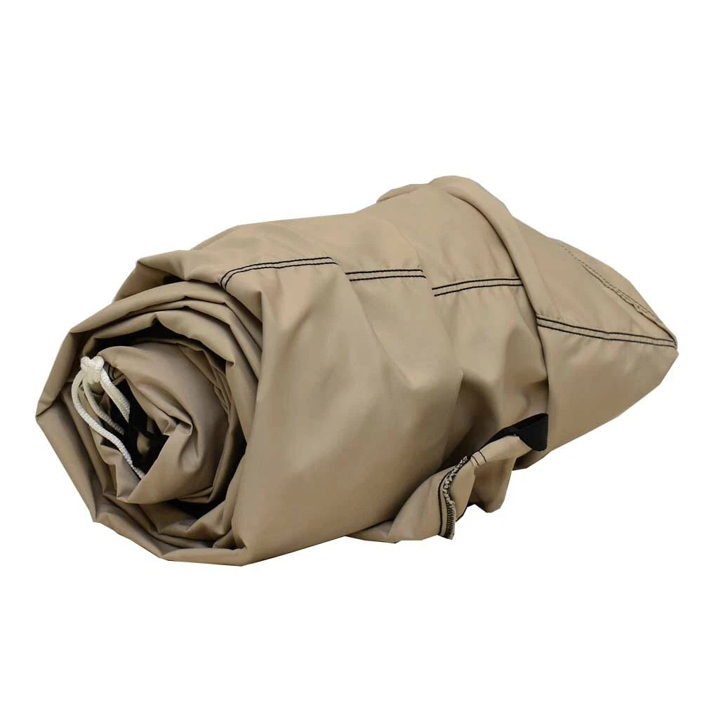 Scout Boat Travel Cover UH1157 - 205 Dorado with Bow Rail Carver Khaki