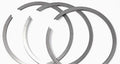 Piston Rings O/S0 for Johnson-Evinrude 40HP (1968–1970)