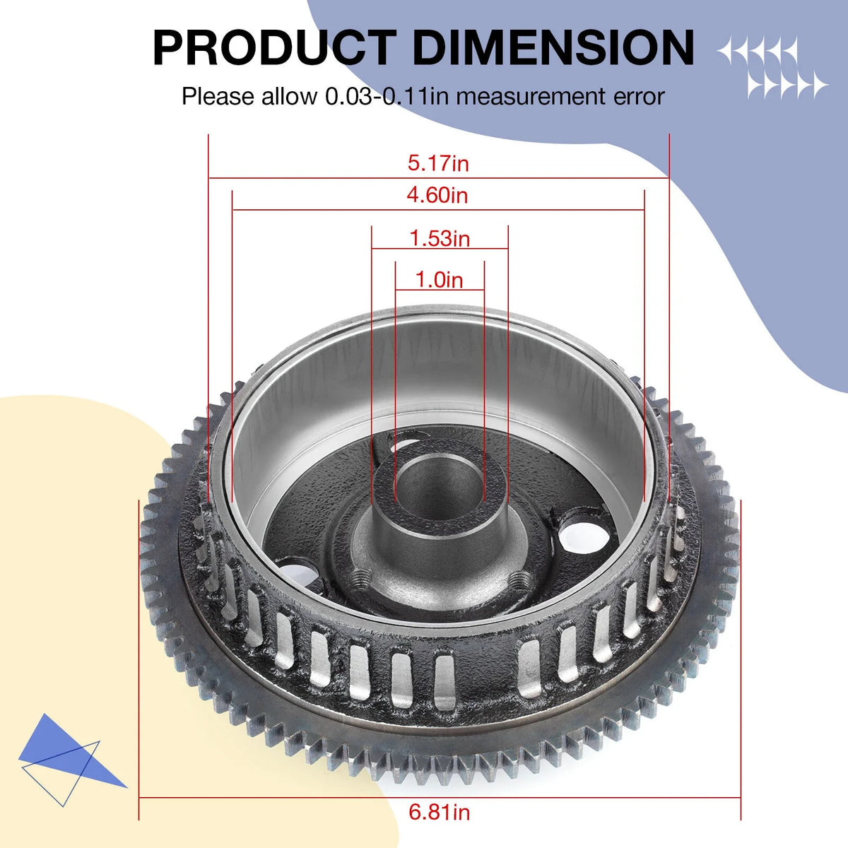 Flywheel 3089905 for Polaris Sportsman Ranger 500 (2006–2013)