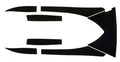 WSM Traction Mat for Sea-Doo GTX/RXT 951/1503 (2000–2009) - 012-308BLK