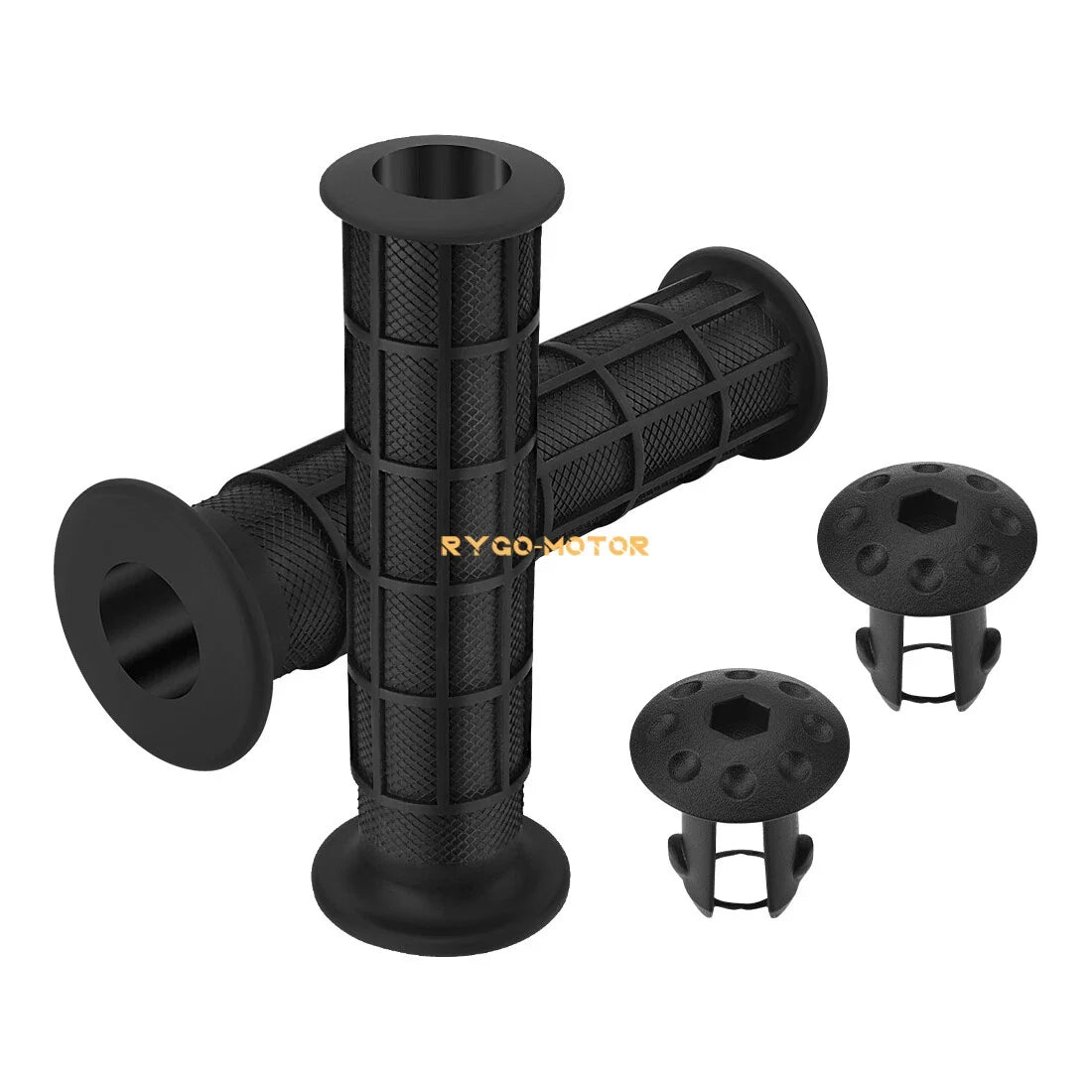 Handlebar Grips w/Grip Ends for Honda TRX250X/TRX250EX (2008–2024)