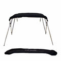 Sea Boss Boat Bimini Top 1850565 - 235 - 255 Black 67-71 Inch