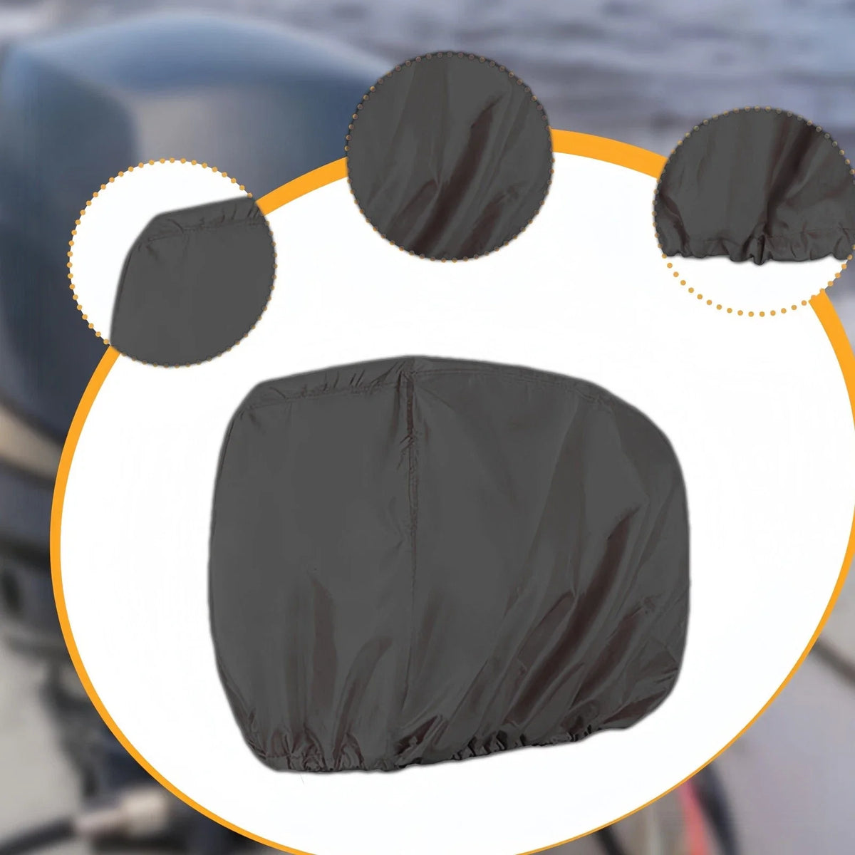 Boat Cover for Mercury 100-150 HP Outboard Motor (Waterproof)