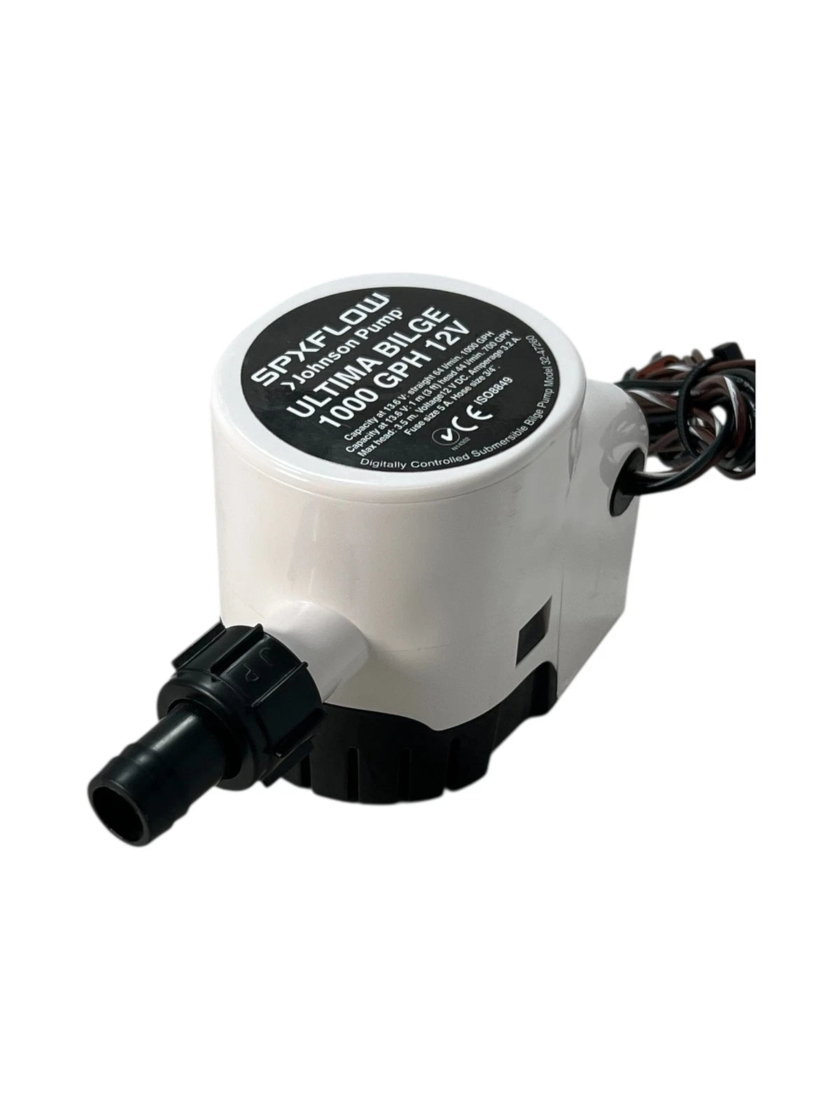 Johnson Pump, SPX Flow Ultima Bilge Pump, 1000GPH, 12V,, (no Attachments)