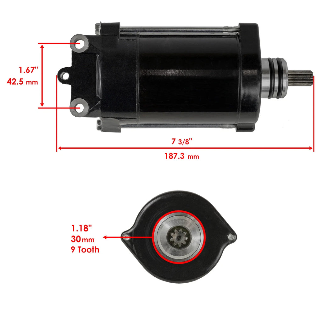 Starter & Drive for Seadoo LRV 951cc 950 (2000–2001)