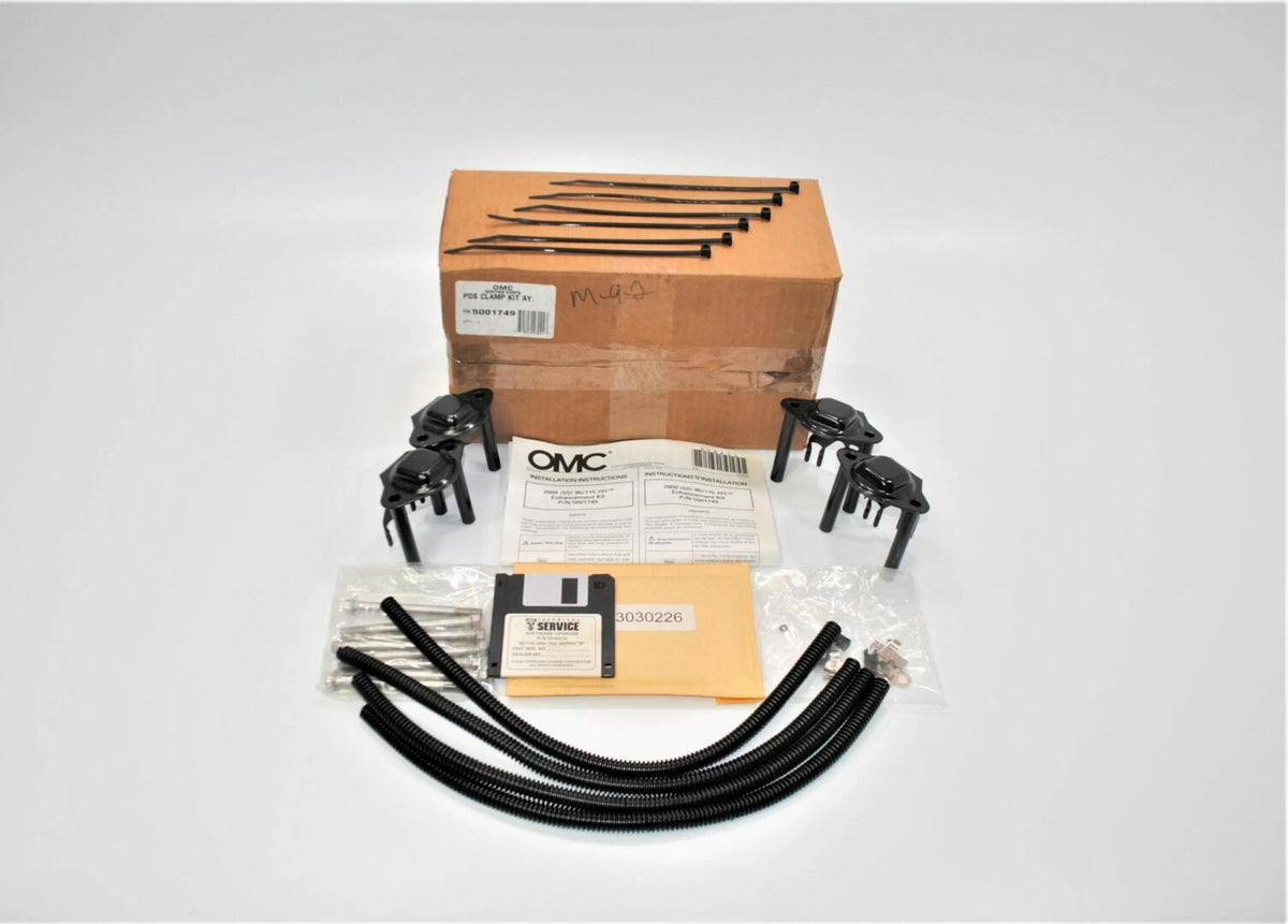 OMC 5001749 OEM Evinrude FICHT 90 & 115HP EFI Enhancement PDS Clamp Kit