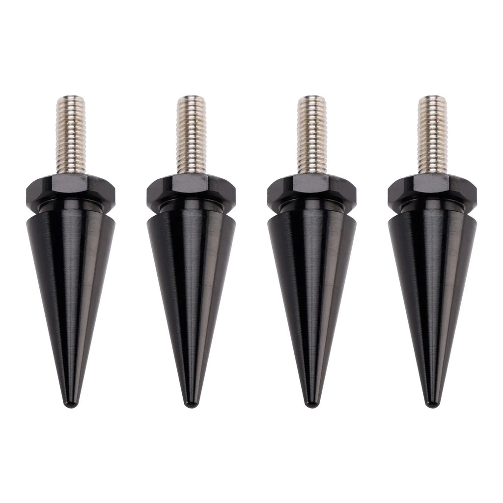 Set of 4 Black Windshield Fairing Mounting Spike Bolts for Road Glide FLTR (2015–2025)