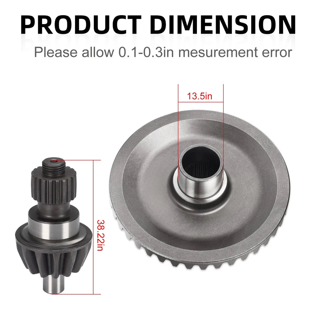 Final Drive Pinion Ring Gear for Honda Foreman Rubicon 520 TRX520FE/FM (2020–2024)