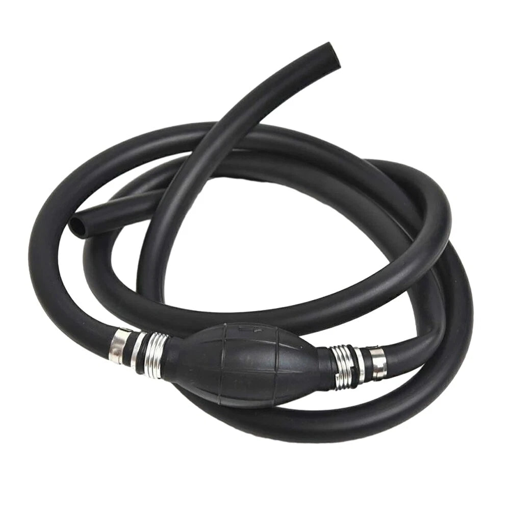 3/8" Marine Outboard Boat Motor Fuel/Gas Hose Line Assembly with Primer Bulb