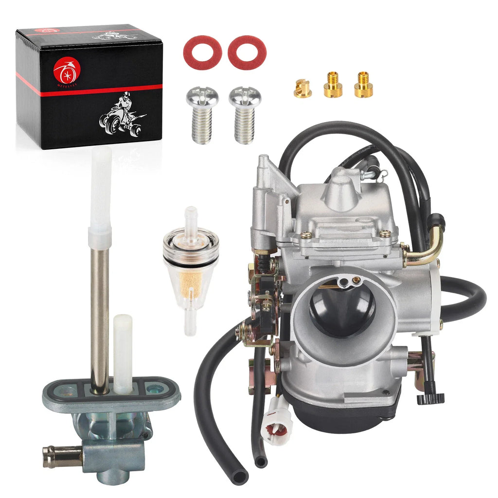 Carburetor & Fuel Valve Petcock for Yamaha Road Star 1700 XV1700 (2004–2007)