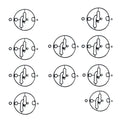10X Carburetor Float Bowl Gasket Kit for B & Stratton (698781, 796184, 799727)