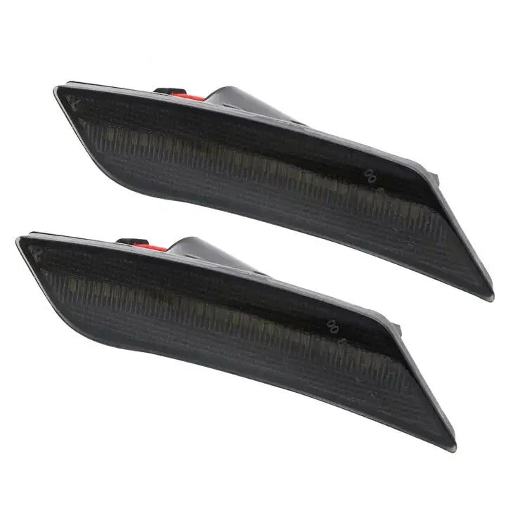Black LED Bumper Side Marker Light for Cadillac ATS (2013–2014) XT5 (2017–up)