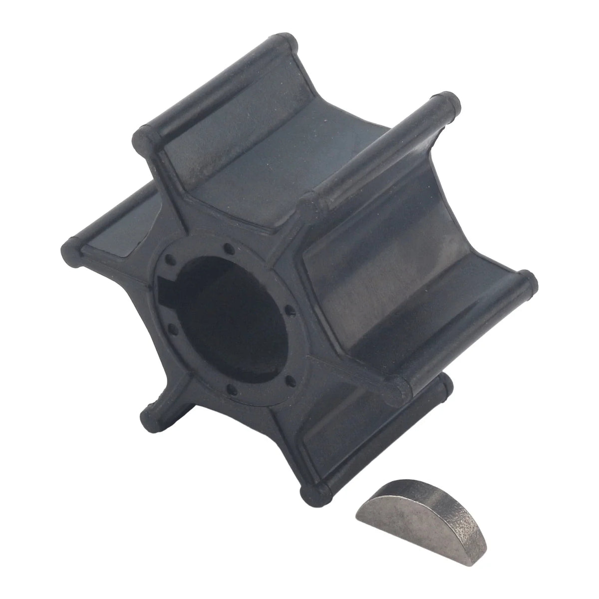 Outboard Water Pump Impeller & Key for Suzuki DF8 DF9.9 DF15 DT9.9 DT15 (1999–2023)